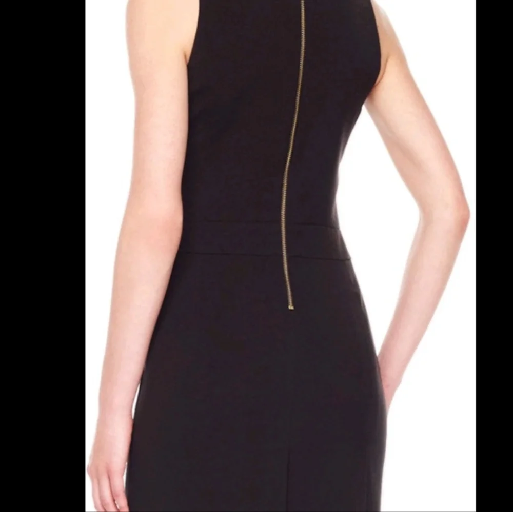 Michael Kors Jersey Peplum Dress in Black Size 4